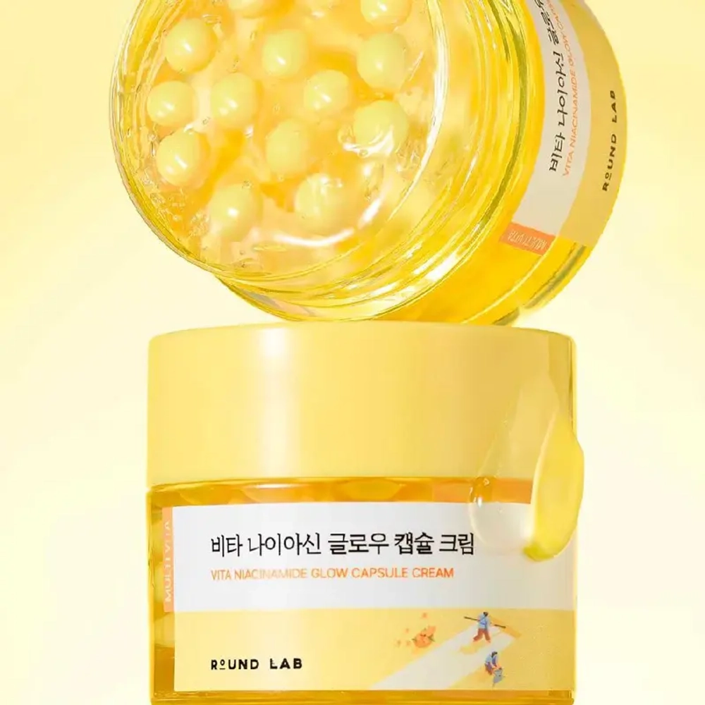 Round Lab Vita Niacinamide Glow Capsule Cream 50ml