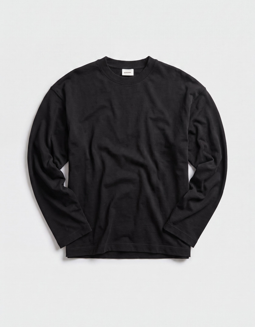 Мужской лонгслив boxy fit - BERSHKA