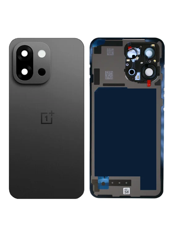 Задняя крышка для OnePlus 13S/13T 5G черная (Cloud Ink Black) со стеклом камеры