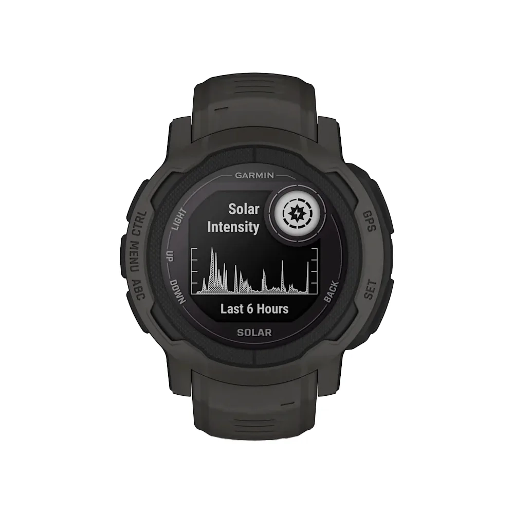 Умные часы Garmin Instinct 2, 45mm, Solar Graphite (010-02627-00)