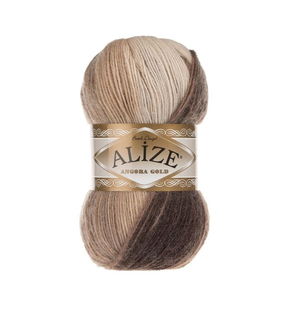 Пряжа Angora Gold Batik 6779 (Золотая Ангора Батик)