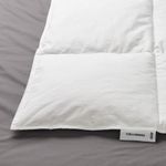 Евро одеяло IKEA FJALLARNIKA (ФЬЕЛЛАРНИКА), Стеганое, Зимнее, Белый, 220x240 см