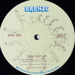 Виниловая пластинка Uriah Heep - Uriah Heep Live 2LP