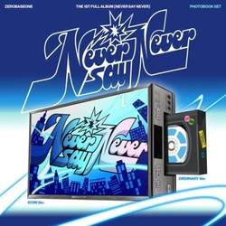 Альбом ZEROBASEONE - NEVER SAY NEVER 1st Album PHOTOBOOK RANDOM Version