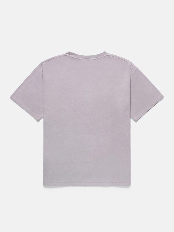 Футболка Garment Dyed сливовая - фото 5