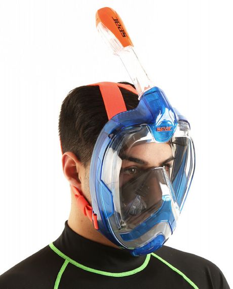 Маска полнолицевая Seac Sub Magica Blue/Orange
