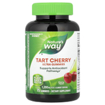 Nature's Way, Tart Cherry Ultra Gummies, вишня, 75 жевательных таблеток