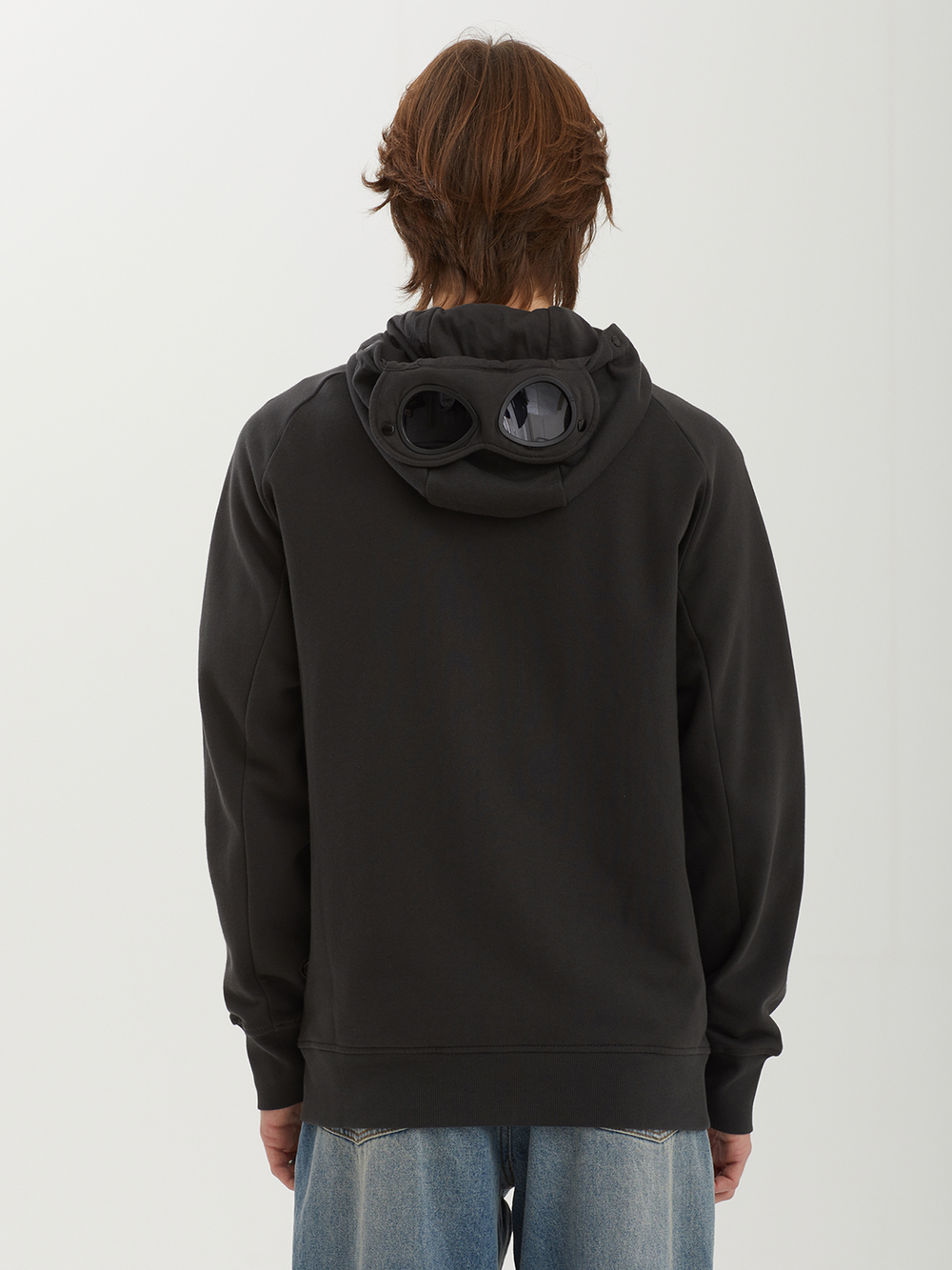 Мужская Толстовка Diagonal Raised Fleece Goggle Zip