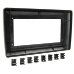Комплект рамки с разъёмами 10" 2 DIN (241 x 146 мм)