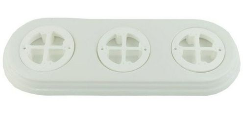 Подложка керамическая 3х-местн., белый, Арбат Interior Electric ПКА.3.01