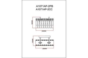 Бра 2*G9 A1071AP-2CC хром Mayotte Arte Lamp
