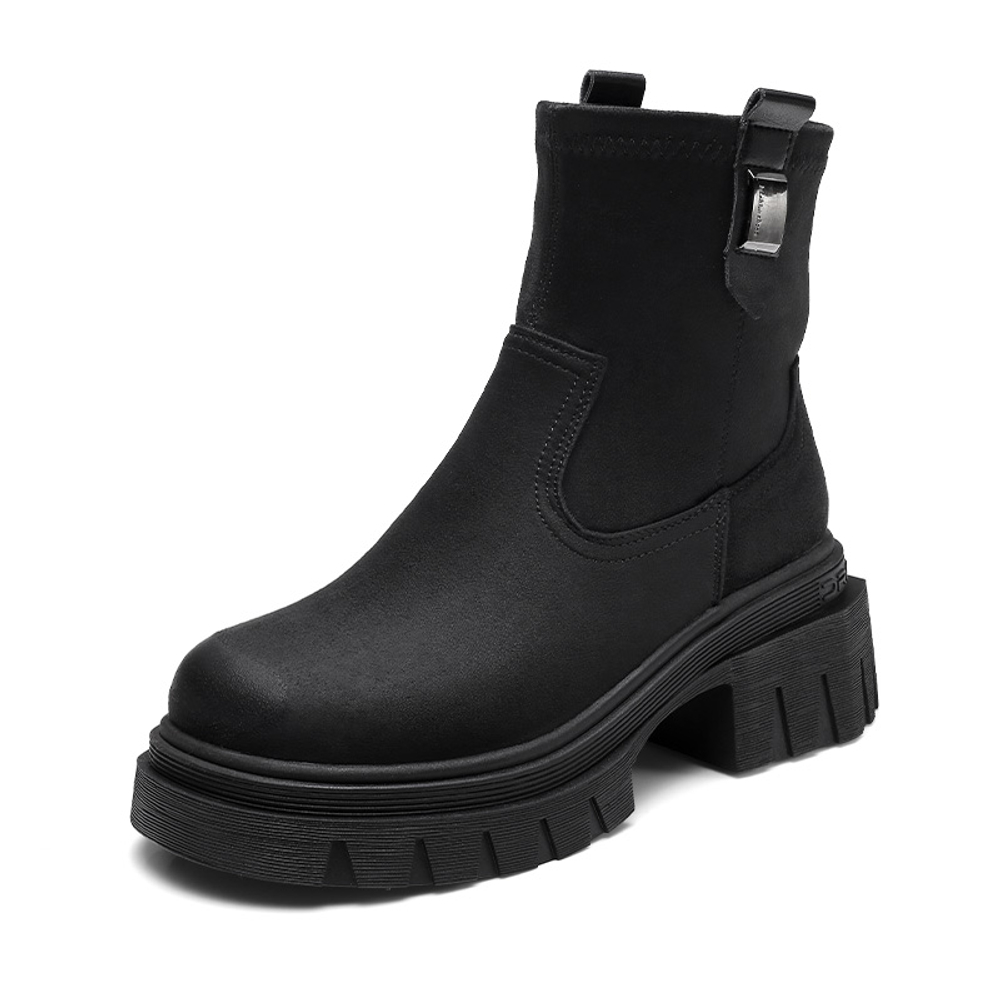 QIANGREN 3515 Ankle Boots Women"s Black Brown