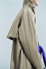 ДЛИННЫЙ ТРЕНЧ В КЛЕТКУ — ZW COLLECTION — ZARA