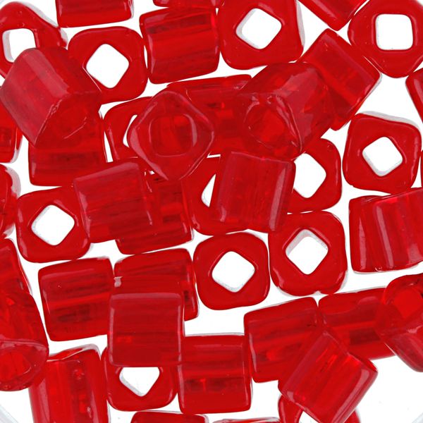 Бисер Toho Cube 4 мм, 500 г, 0005C гранатовый