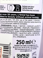 Шампунь Loreal Paris Elvital Hyaluron Pure для сухих волос с салициловой и гиалуроновой кислотами 250 мл (из Финляндии)