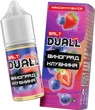 Купить Duall Extra 28 мл - Виноград Клубника (0 мг)