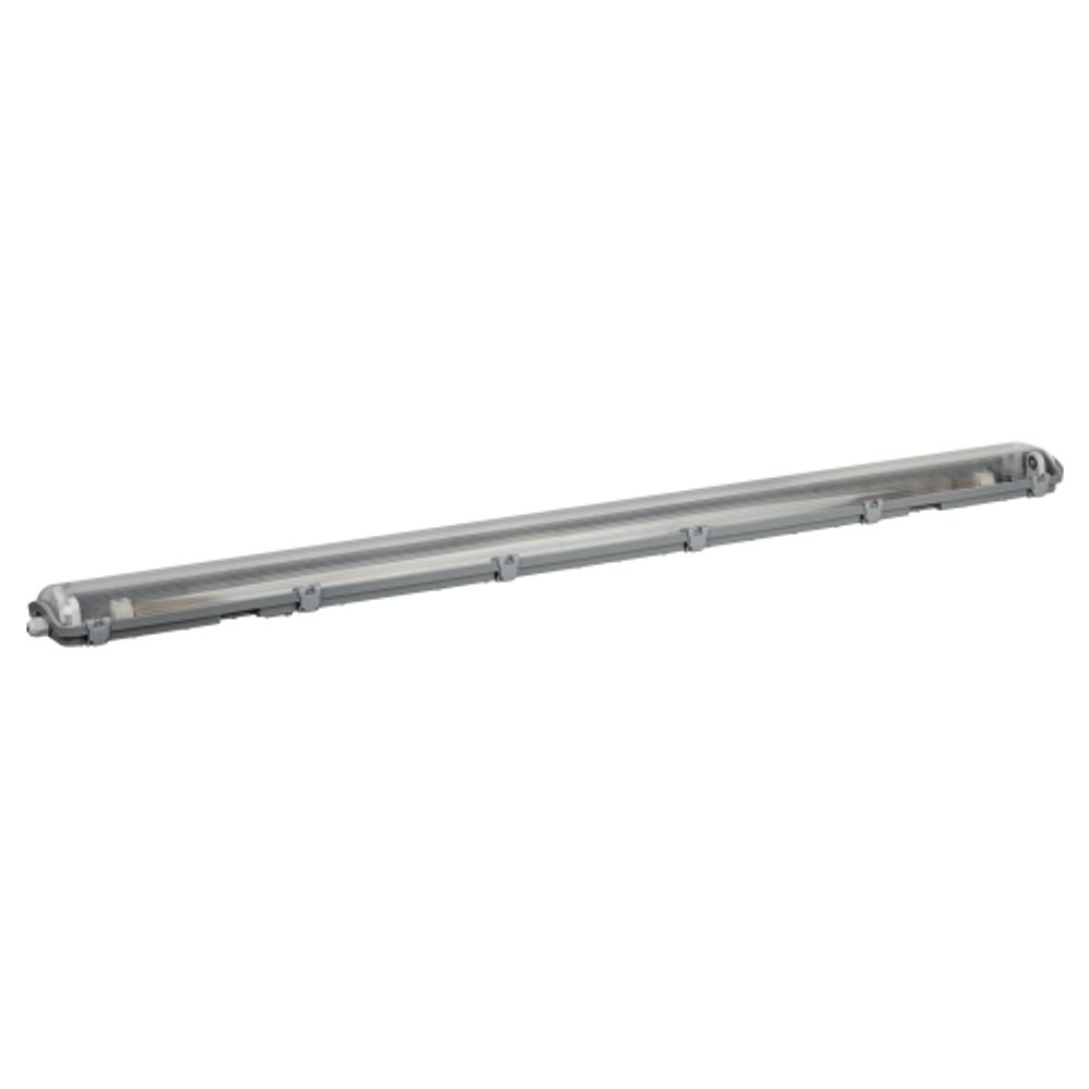 Светильник ЭРА SPP-103-0-002-120 IP65 под 2 светодиодные лампы T8 G13 LED 2x1200 транзитный 1,5 кВт в линию | Линейные IP65 под лампу T8 LED