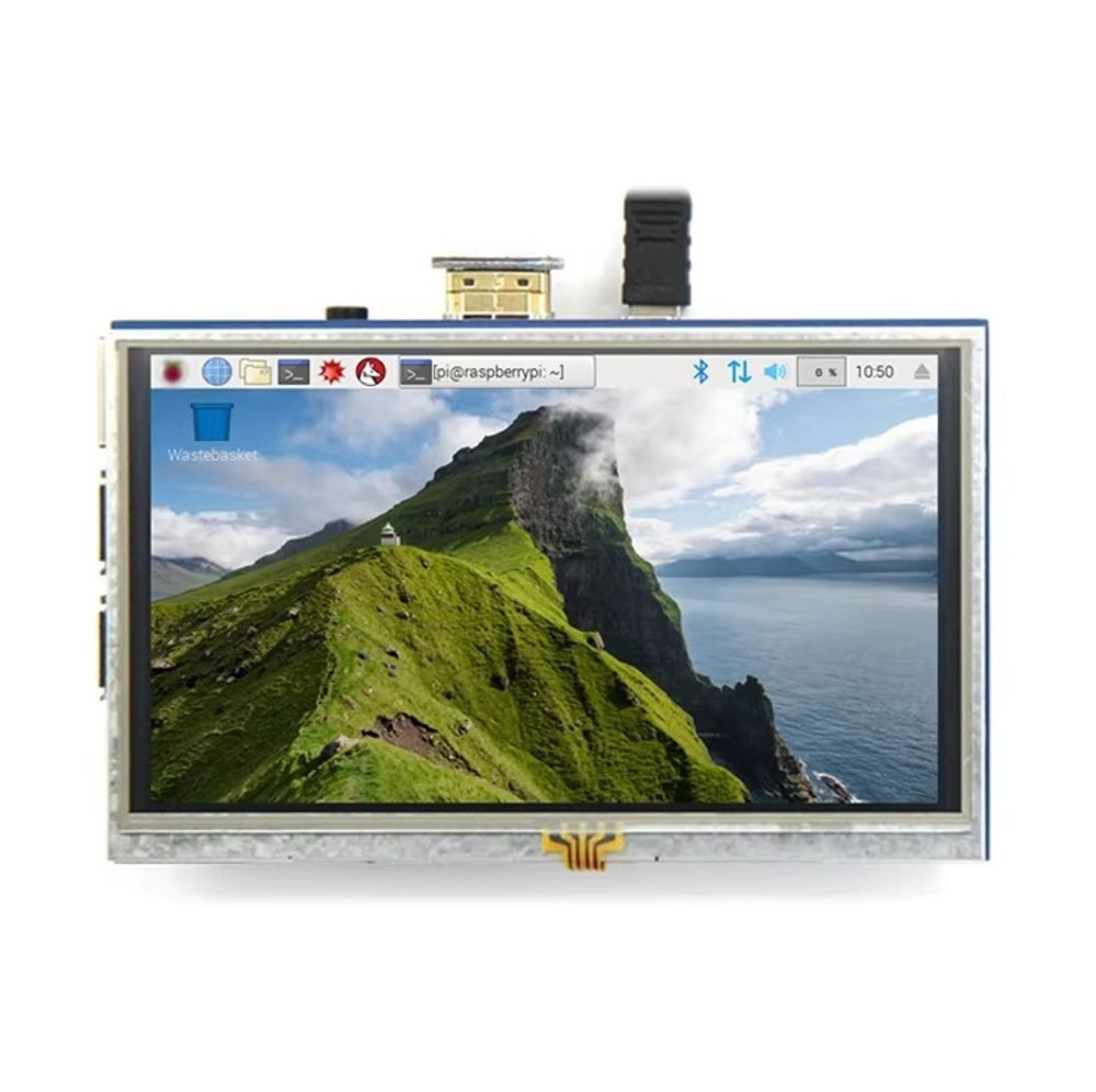 5-дюймовый дисплей с адаптером (micro HDMI-HDMI) 5-дюймовый дисплей с адаптером (micro HDMI-HDMI)