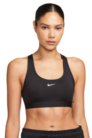 ТОП теннисный Nike Swoosh Light Support Non-Padded Sports Bra - черный