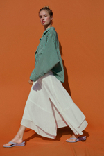ЮБКА АСИММЕТРИЧНОГО КРОЯ ИЗ МЯТОЙ ТКАНИ — ZARA