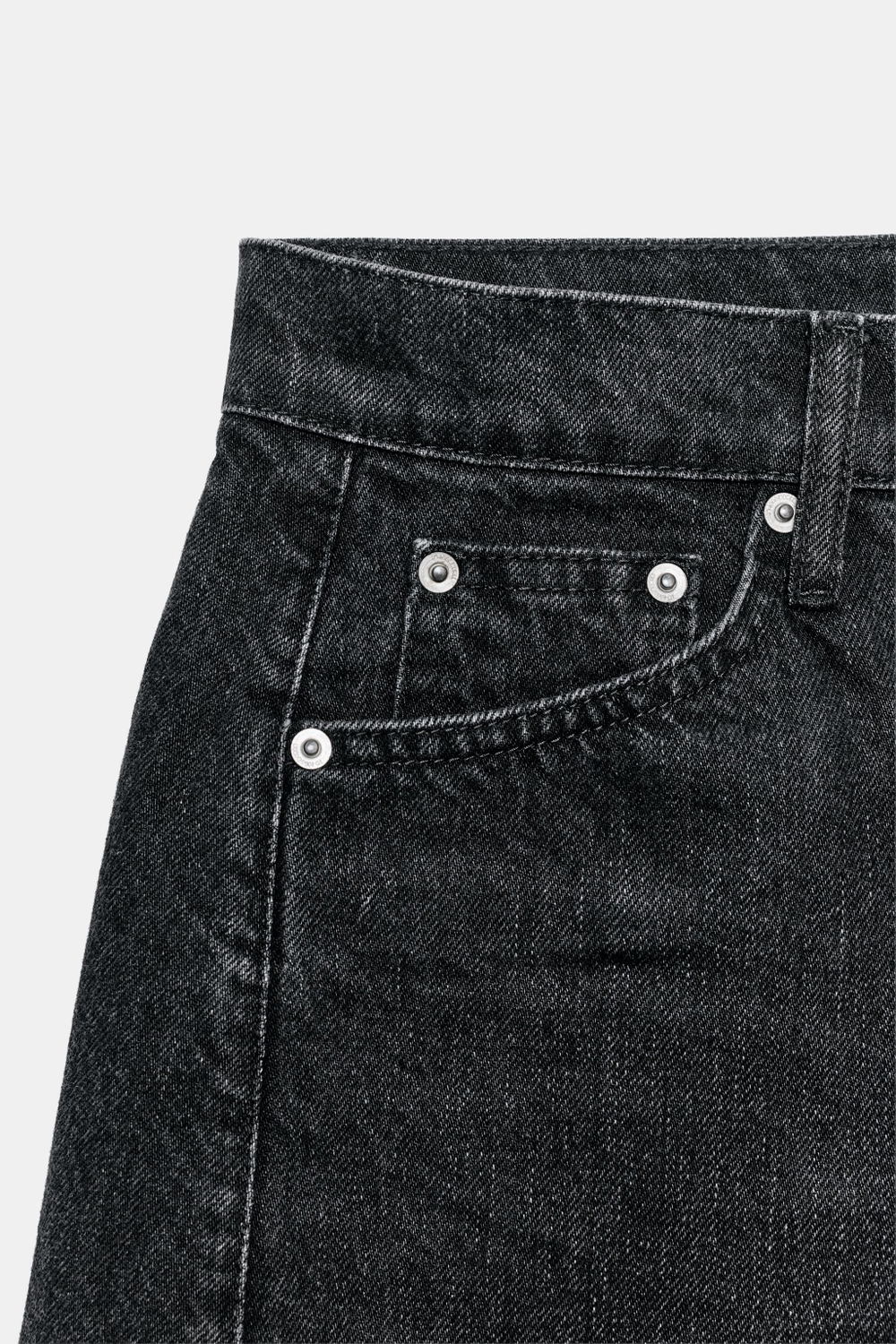 ДЖИНСОВЫЕ ШОРТЫ RELAXED СО СРЕДНЕЙ ПОСАДКОЙ — ZW COLLECTION — ZARA