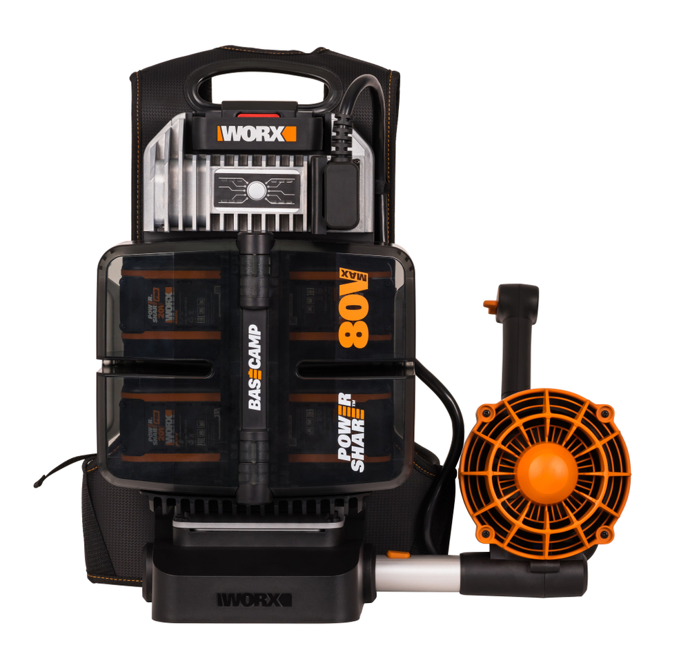 WORX Аккумуляторная воздуходувка бесщеточная WG572Е
