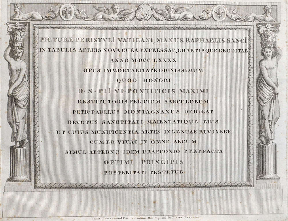Библия Рафаэля Санти. Гравюры. 1790