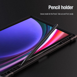 Чехол книжка от Nillkin для планшета Samsung Galaxy Tab S9+ и S10+, серия Bumper Pro Case-Multi Angle Folding Style, многофункциональный складной