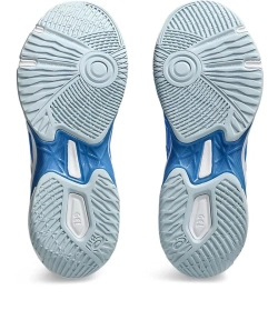 Женские кроссовки для бадминтона/сквоша Asics Gel-Rocket 11 - blue coast/white