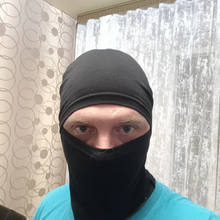 Тактическая Балаклава ХБ подшлемник Черный