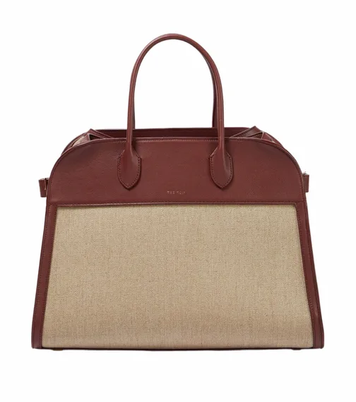 Сумка-тоут The Row Soft Margaux 15 бордовый