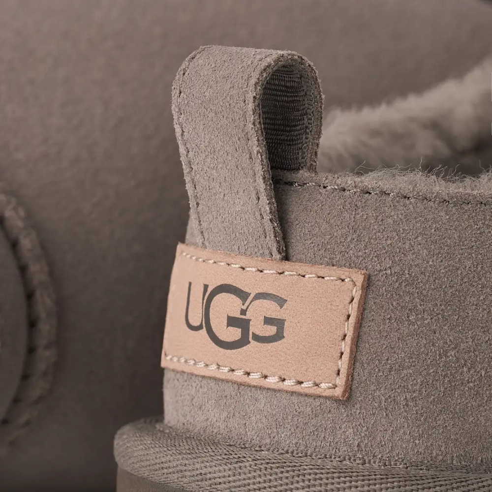 UGG Угги Classic Micro Botas, серо-коричневый