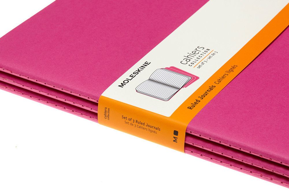 Блокнот Moleskine Cahier Journal XLarge 190х250 мм 3 шт (CH021D17)