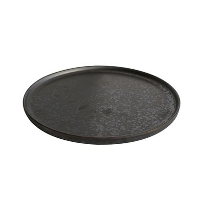 Тарелка 29см Roomers Umberto dark grey L9403-M2
