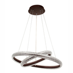 Подвесной светодиодный cветильник LED4U L1588-60-40 BR