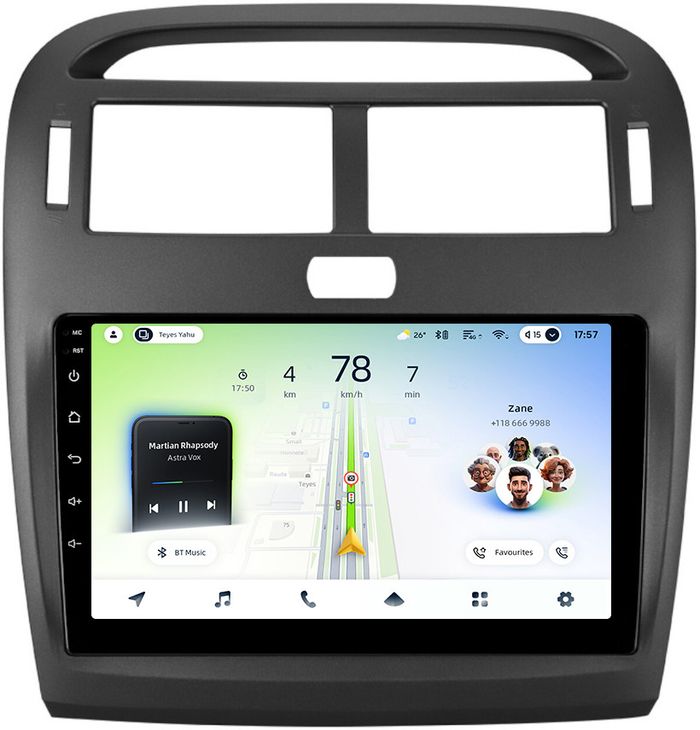 Магнитола для Lexus LS430 XF30, Toyota Celsior 2000-2006 (ШГУ монохром) - Teyes CC4L монитор 9" IPS, Android 14, Быстрая, Snapdragon 662, CarPlay, 4G SIM-слот