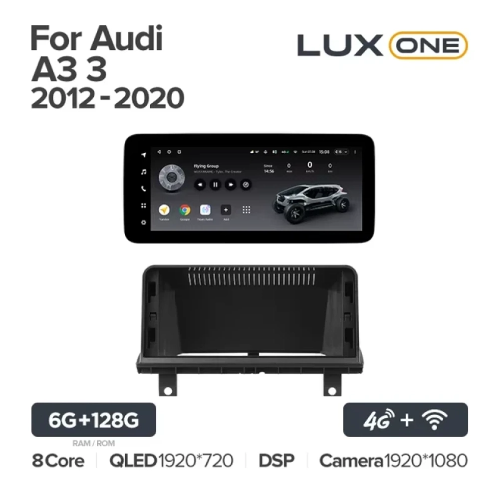 Штатная магнитола Teyes LUX ONE 6/128 Audi A3 3 8V (2012-2020)