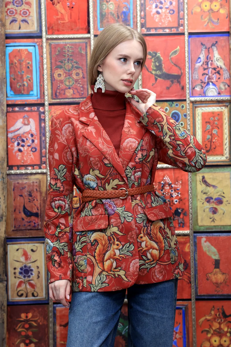 Жакет "Классика (микрозамша). Затейницы"