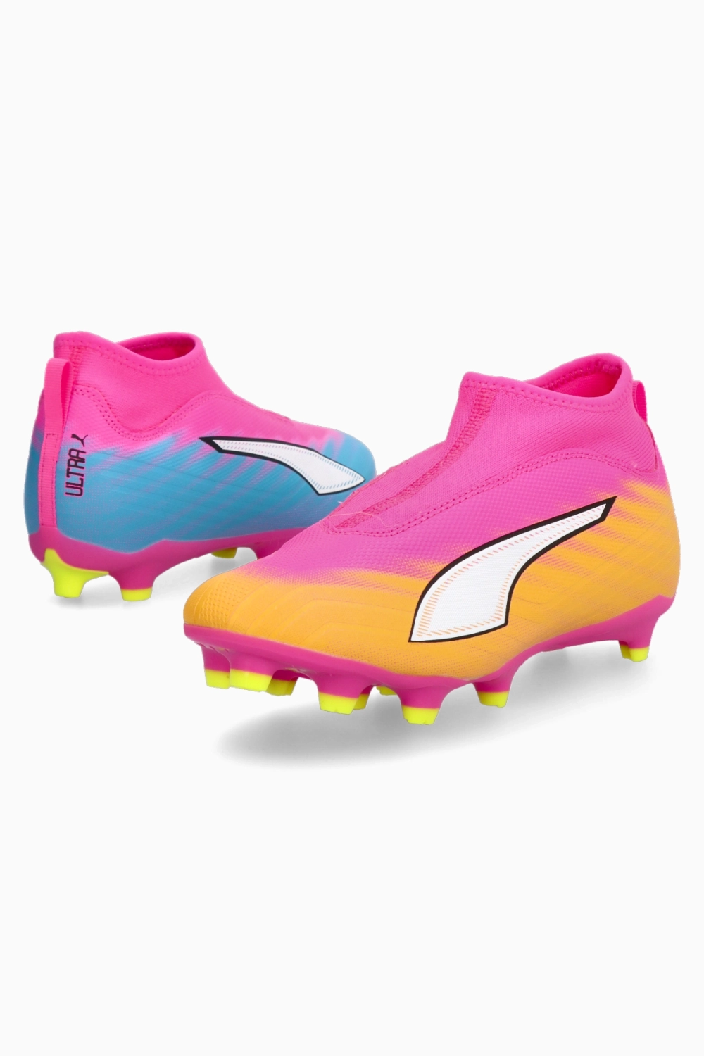 Бутсы Puma Ultra 6 Match+ LL FG/AG Junior - розовый