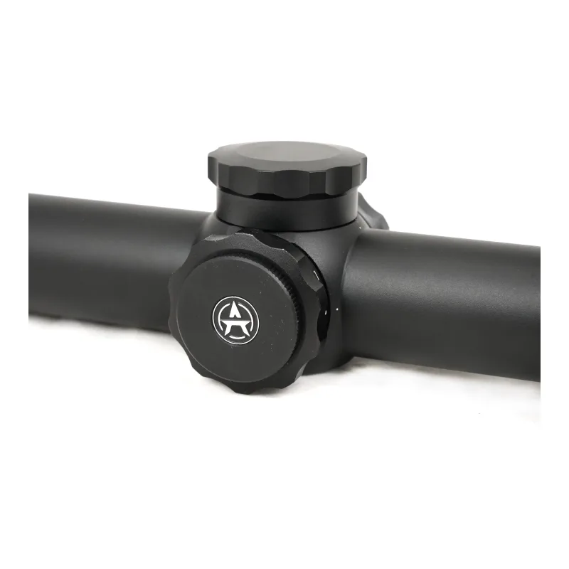 Оптический прицел ARKON Model C 1-6x24 / Аркон Модель Ц1 6 на 24 - крупный план барабанчиков ввода поправок