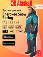 Костюм зимний Alaskan Cherokee Snow Racing для снегоходов, размер L, серый/мультиколор