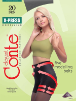 Колготки X-Press 20 Conte (shade коричневый 2)