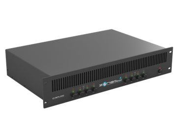CVGAUDIO ZONER Power Gain 8120T 8-ми канальный трансляционный усилитель мощности, мощность 8x120W/100V