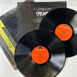 Винтажная виниловая пластинка LP Cream, Eric Clapton, Wheels Of Fire (Япония 1972) (Оби) White Room