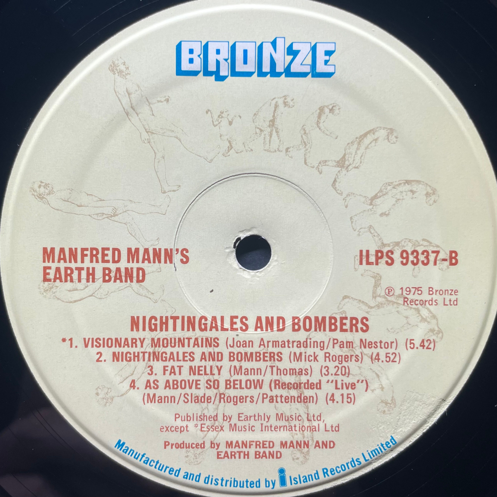 Manfred Mann's Earth Band - Nightingales & Bombers (Англия 1975г.)