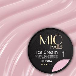 Гель Pudra №01 MIO Nails 13 г