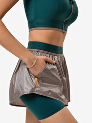 Шорты Ukko RAQUETA Sport, цвет кофе с молоком, двухслойные