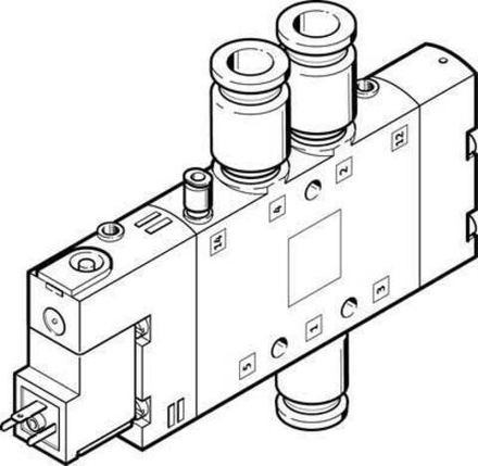 CPE18-M2H-5L-QS-8 Распределитель с электроуправлением