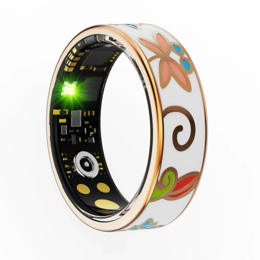 Умное кольцо с измерением давления и пульса XRide Enamel Ring R18M