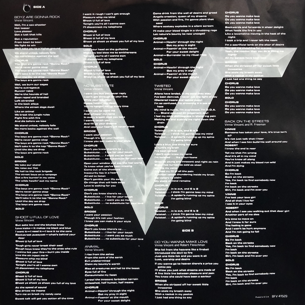 Vinnie Vincent Invasion / Vinnie Vincent Invasion (LP)